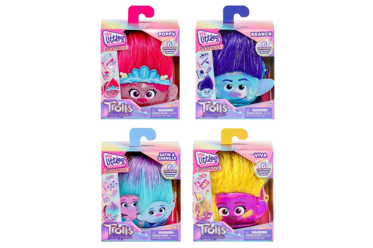 Real Littles Backpacks - Trolls