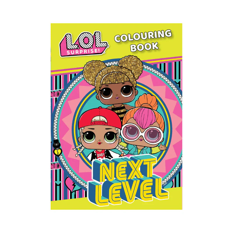 LOL Surprise Colouring Book