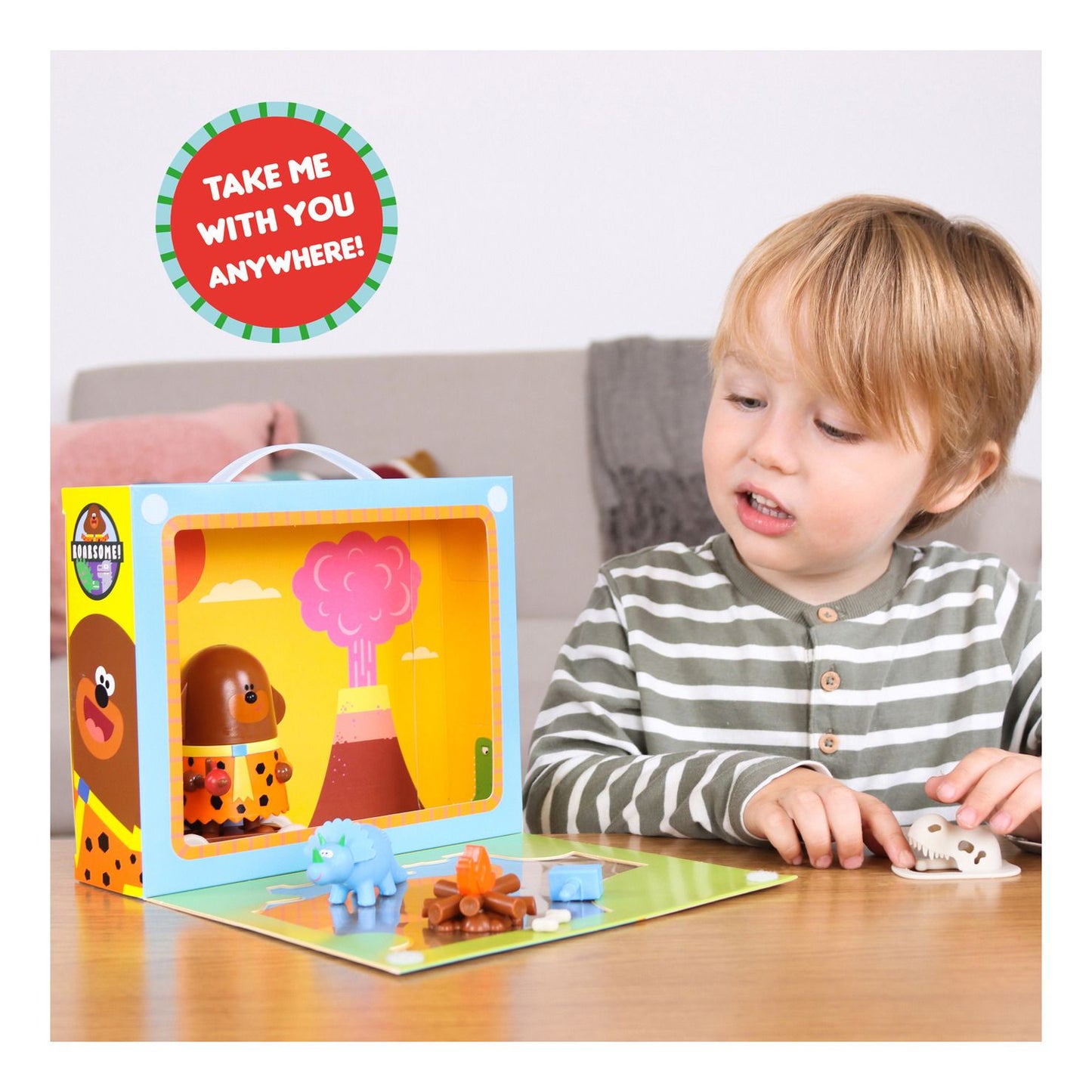 Hey Duggee Take & Play Set Cave Man