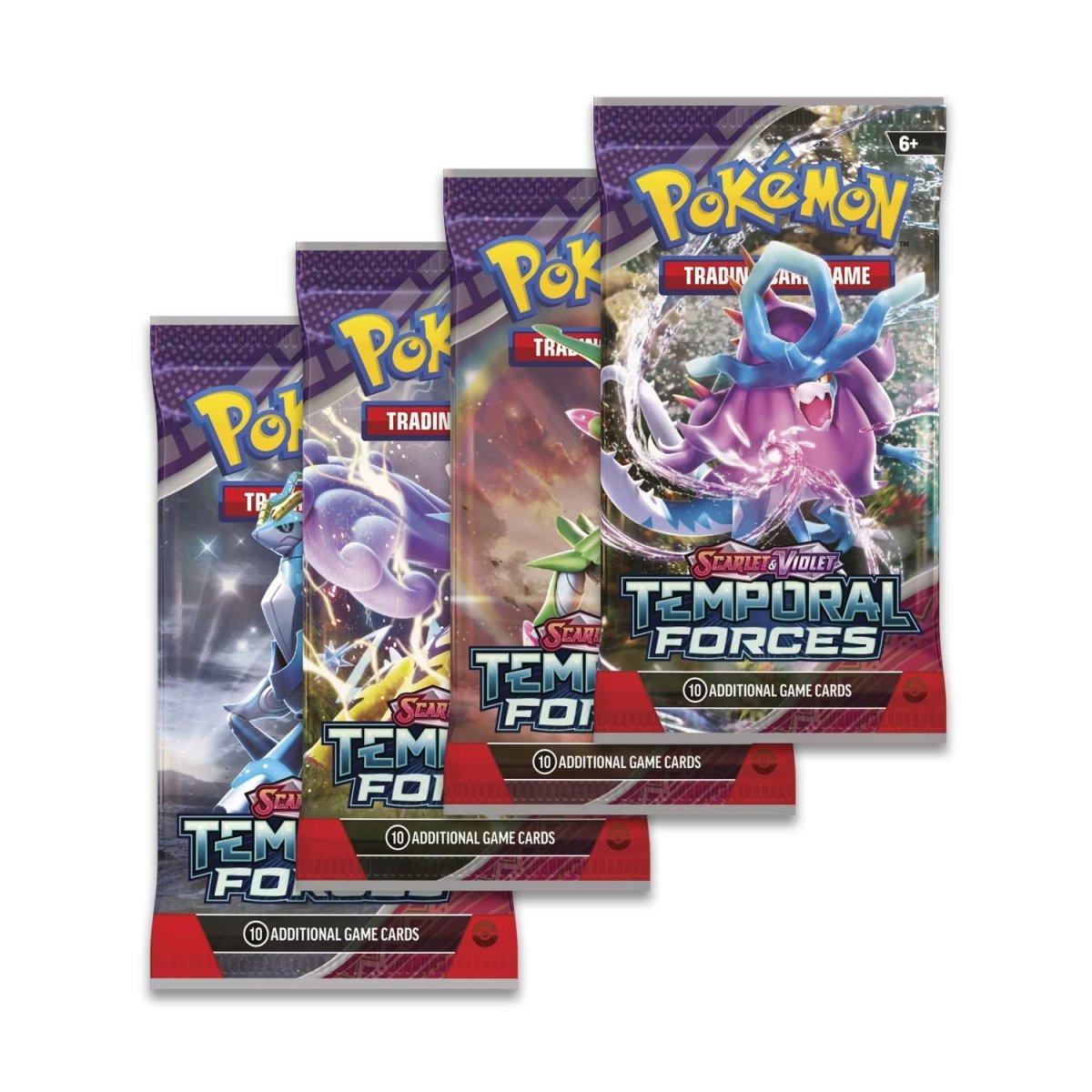 Pokemon Scarlet & Violet Temporal Forces: Single Booster Pack - ENGLISH