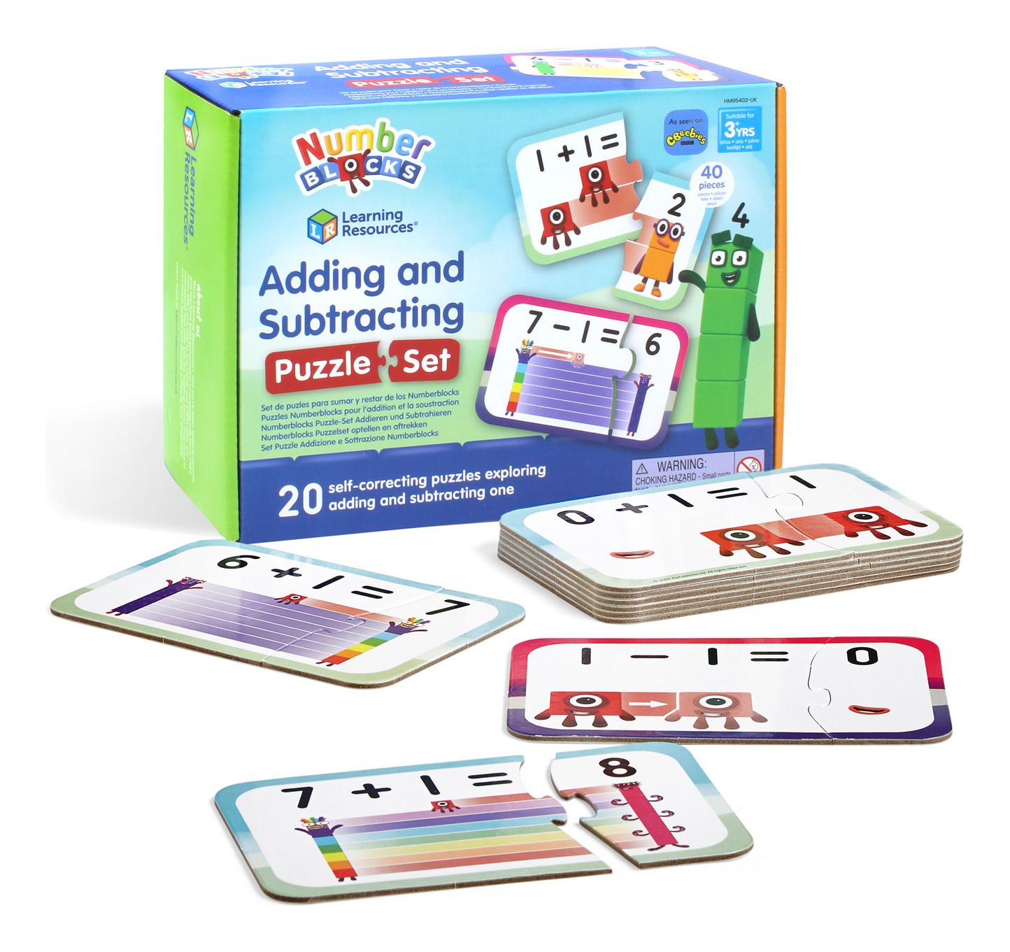 Numberblocks Adding & Subracting Puzzle Set