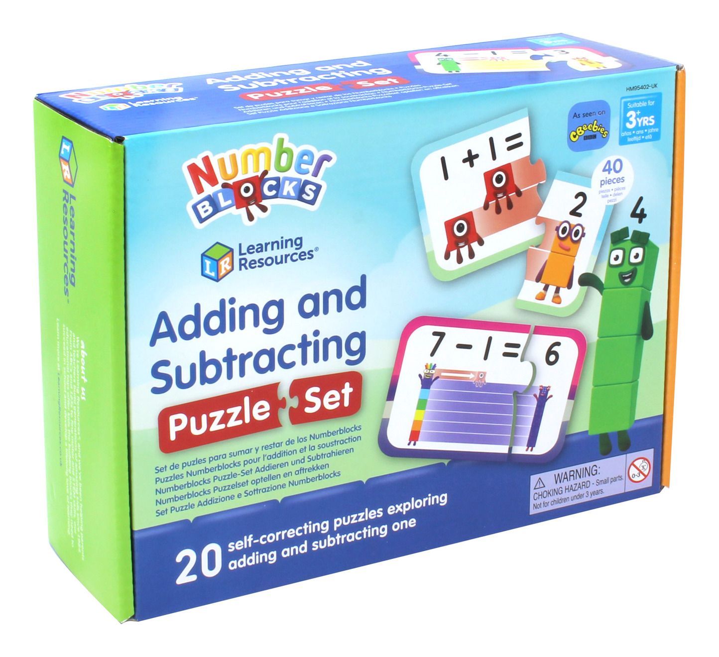 Numberblocks Adding & Subracting Puzzle Set