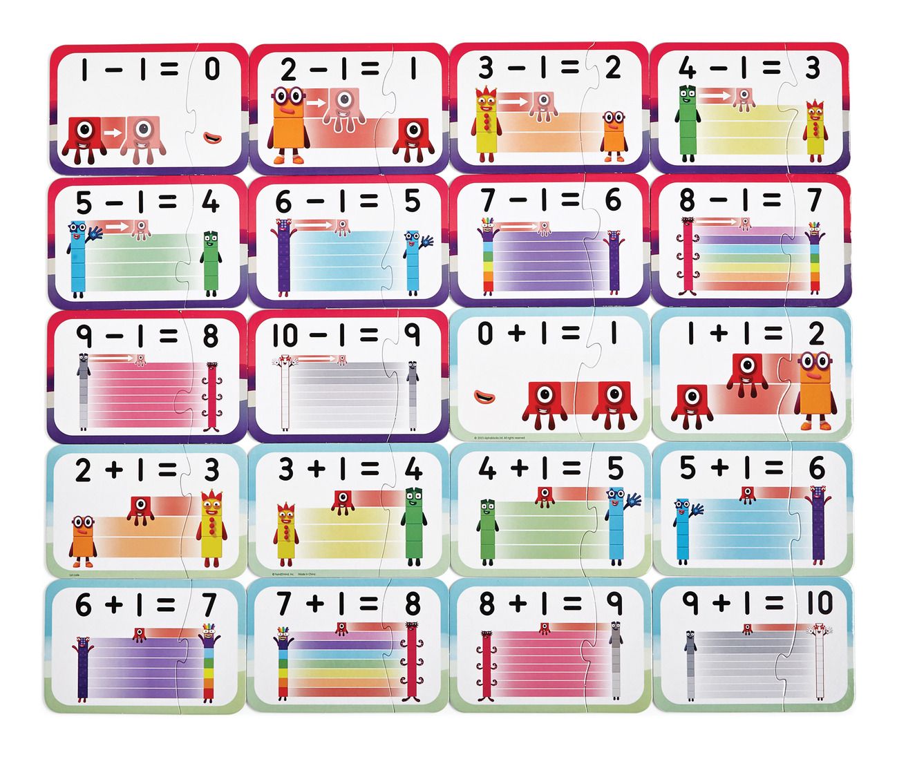 Numberblocks Counting Puzzle Set