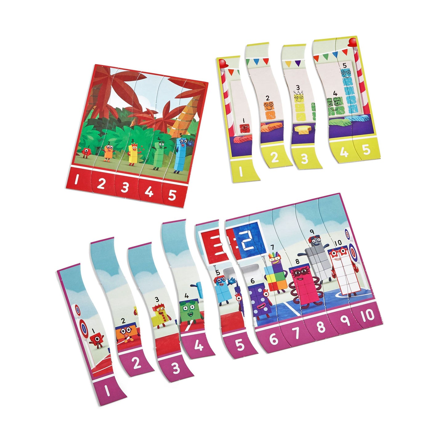 Numberblocks Sequencing Puzzle Set