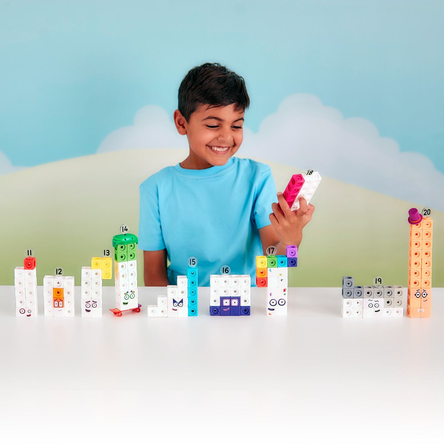 Mathlink Cubes Numberblocks 11-20 Activity Set