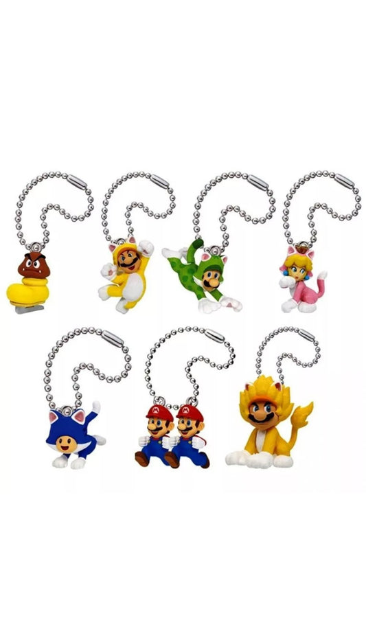 Super Mario Keyring Blind Capsule