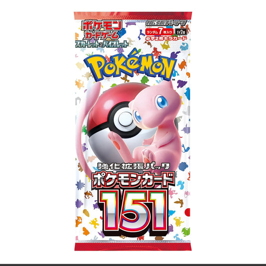 Japanese Scarlet & Violet 151 Booster Pack