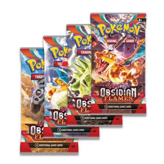Pokemon Scarlet & Violet Obsidian Flames Single Booster Pack - ENGLISH