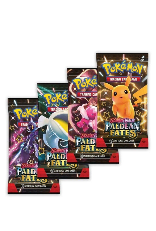 Pokemon Scarlet & Violet Paldean Fates Single Booster Pack - ENGLISH