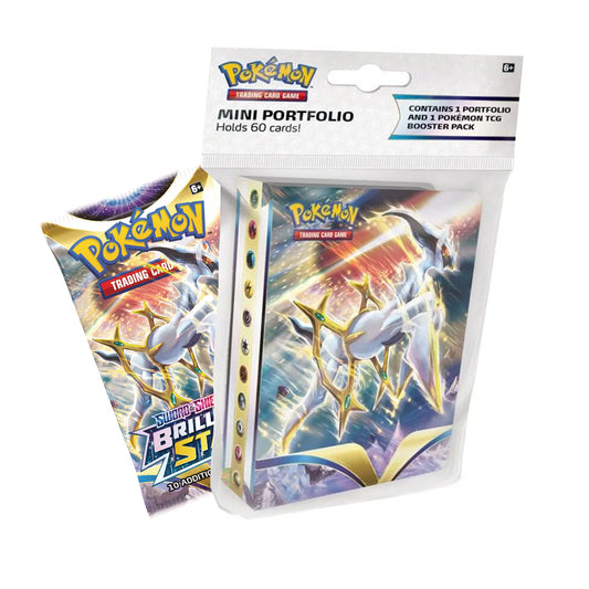 Pokemon Sword & Shield Brilliant Stars Mini Portfolio