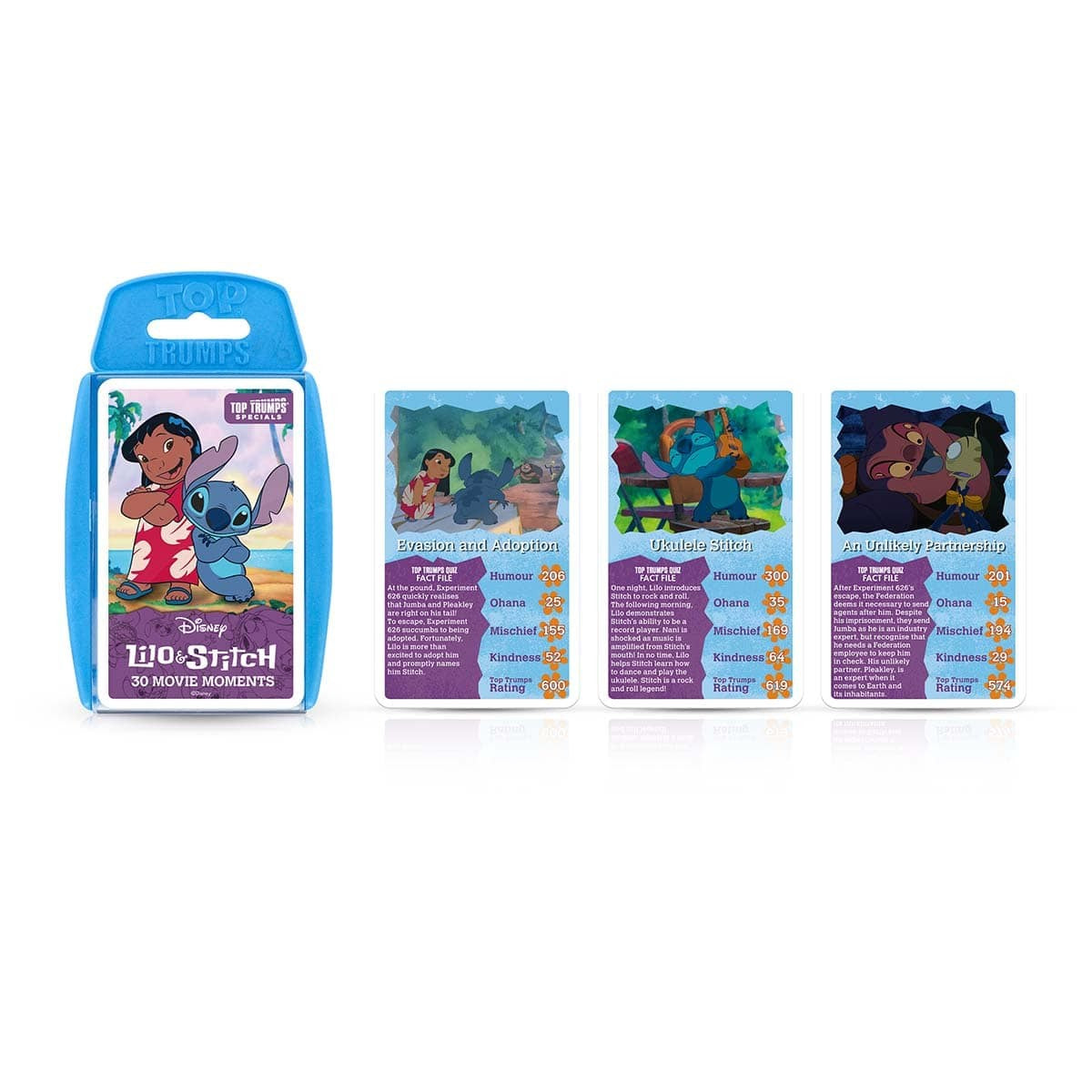 Disney Lilo & Stitch Movie Moments Card Game Top Trumps