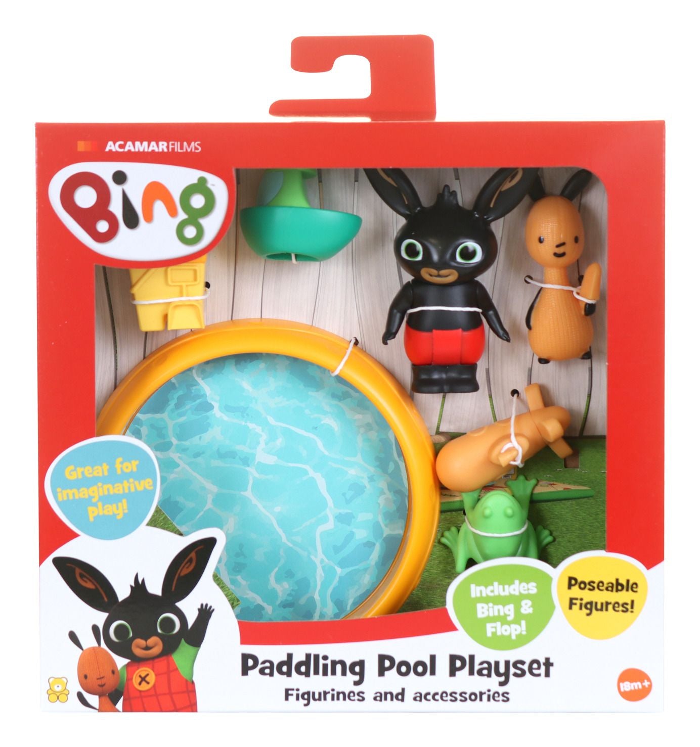 Bing Paddle with Bing Figure Playpack – Majik Toys