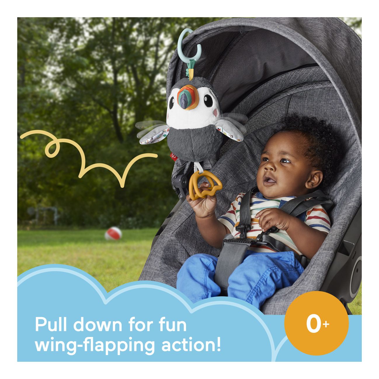 Fisher Price Flap & Go Toucan