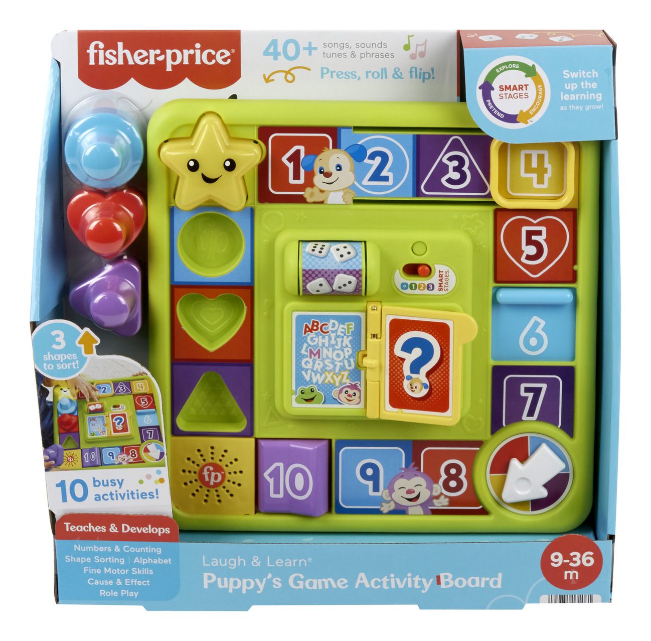 Fisher Price Laugh & Learn Puppy's Game Activity Board