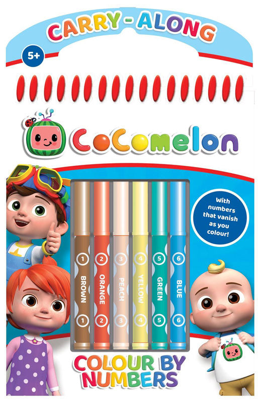 Cocomelon Colour By Numbers