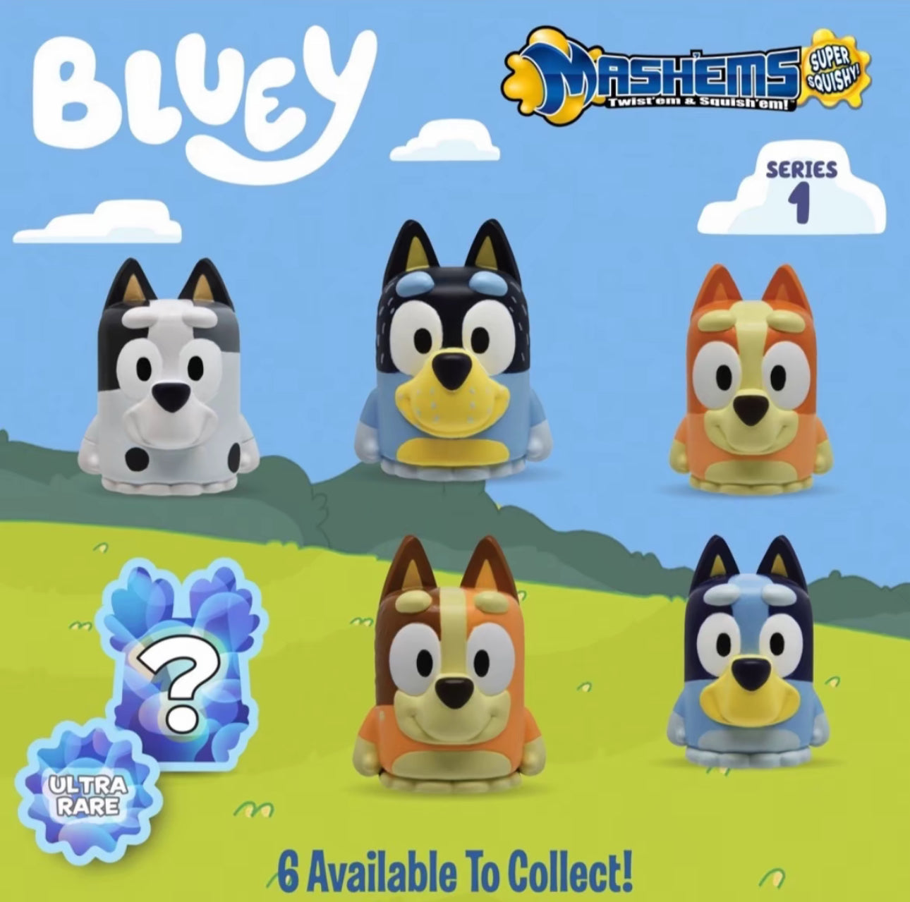 Mash’ems Capsules Bluey Assortment