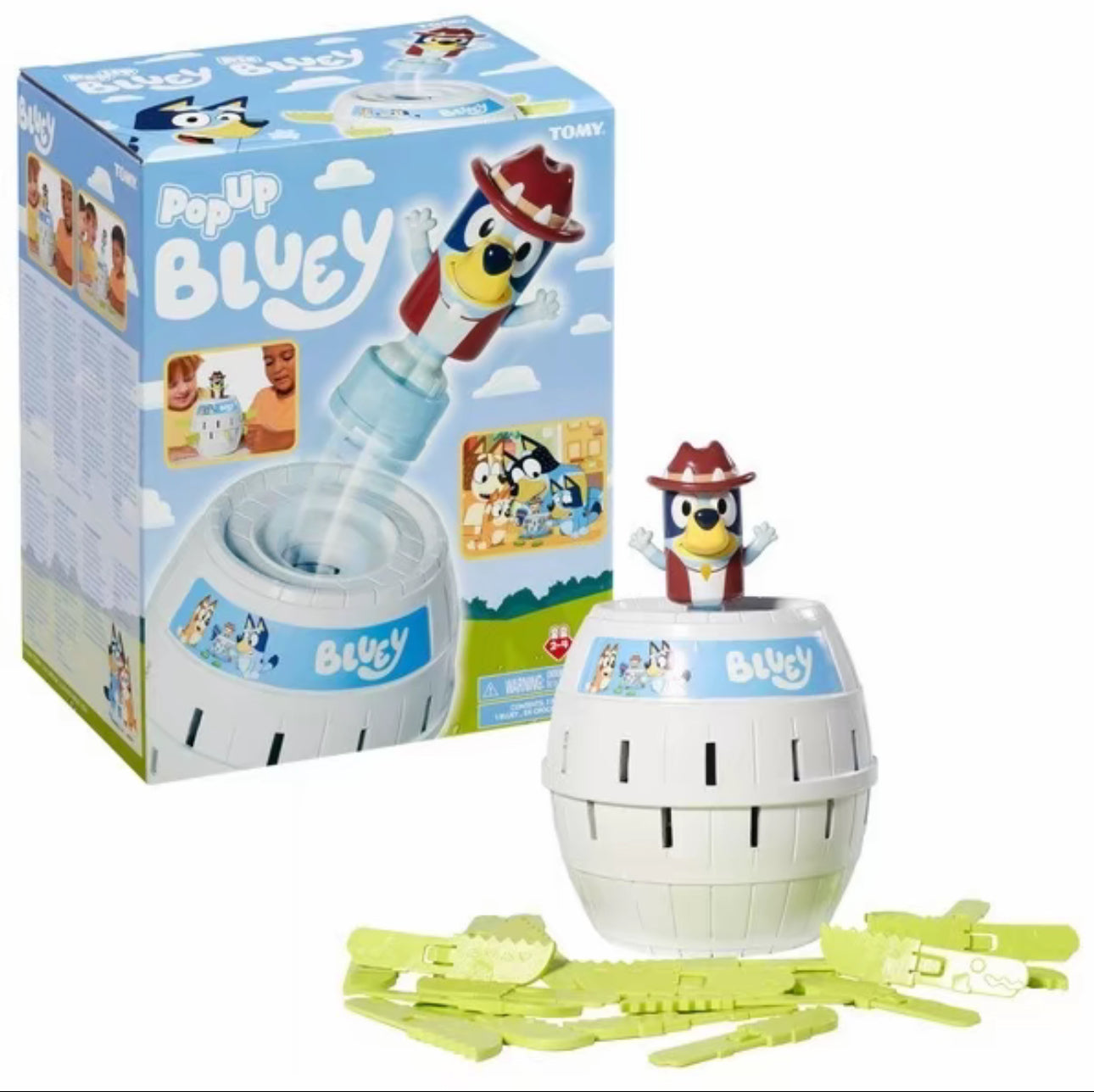 Tomy Pop Up Bluey