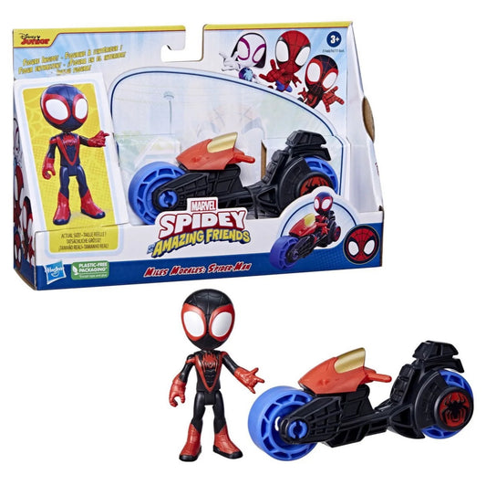 Spidey and His Amazing Friends Motorcycle Assortment.