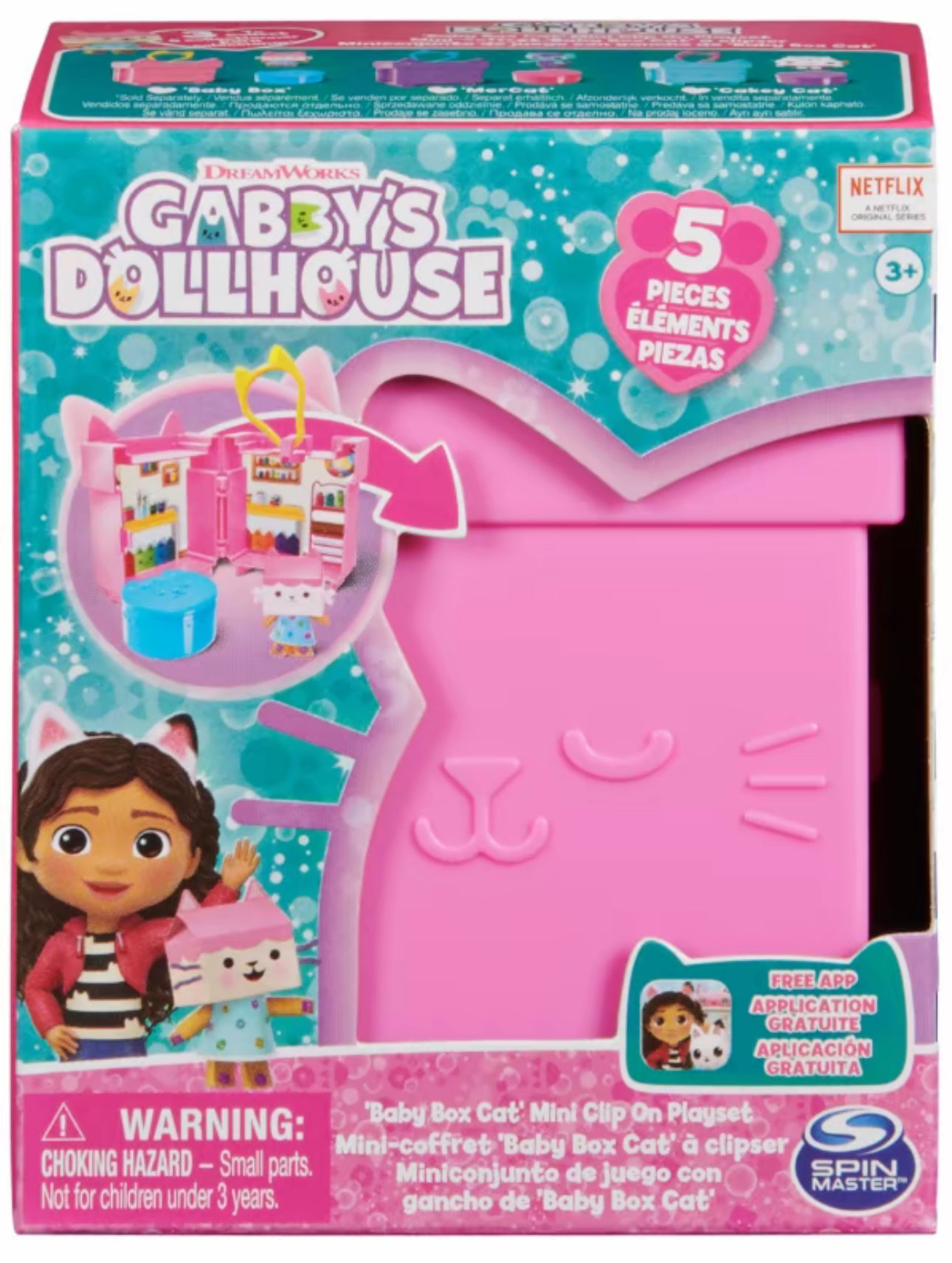 Gabby’s Dollhouse Mini Clip On Assortment