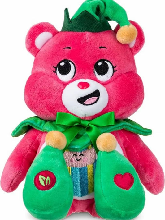 22cm Great Giving Care Bear 2023 Christmas Collection