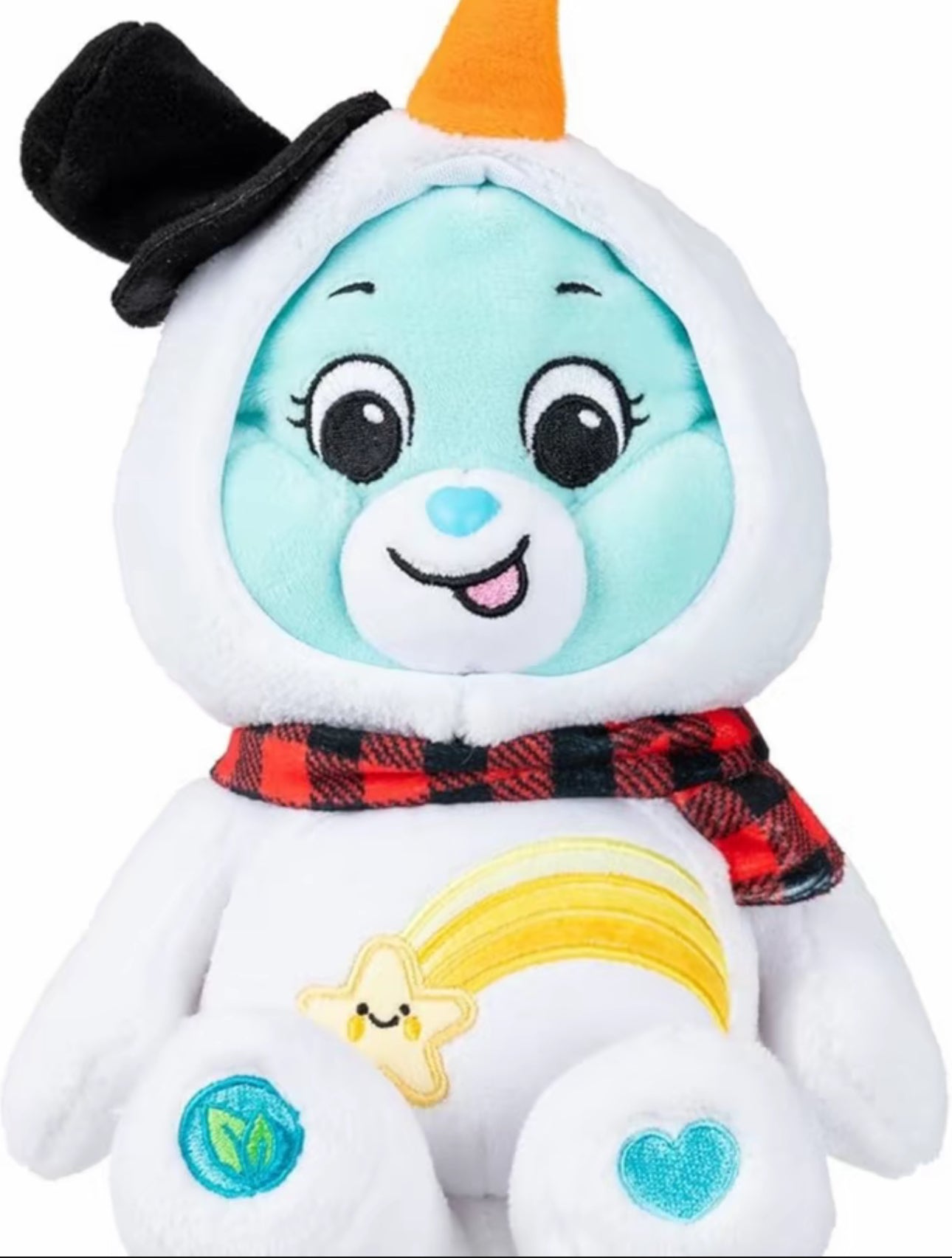 22cm Snowman Wish Care Bear 2023 Christmas Collection