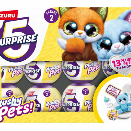 Zuru 5 Surprise Plushy Pets Assorted Series 2