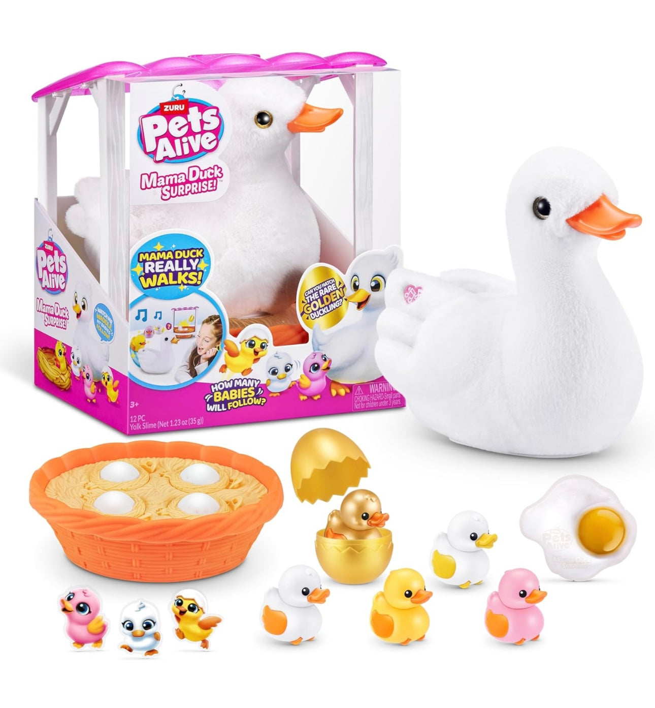 Zuru Pets Alive - Mama Duck And Baby Series 1