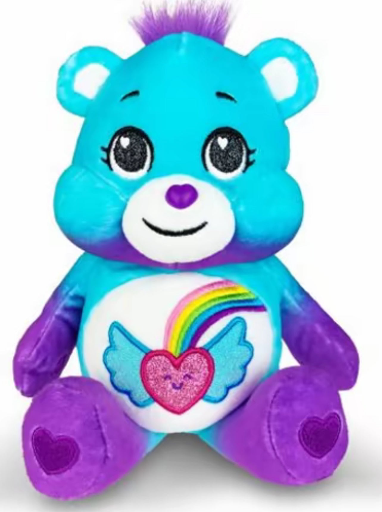 22cm Glitter Care Bear Plush