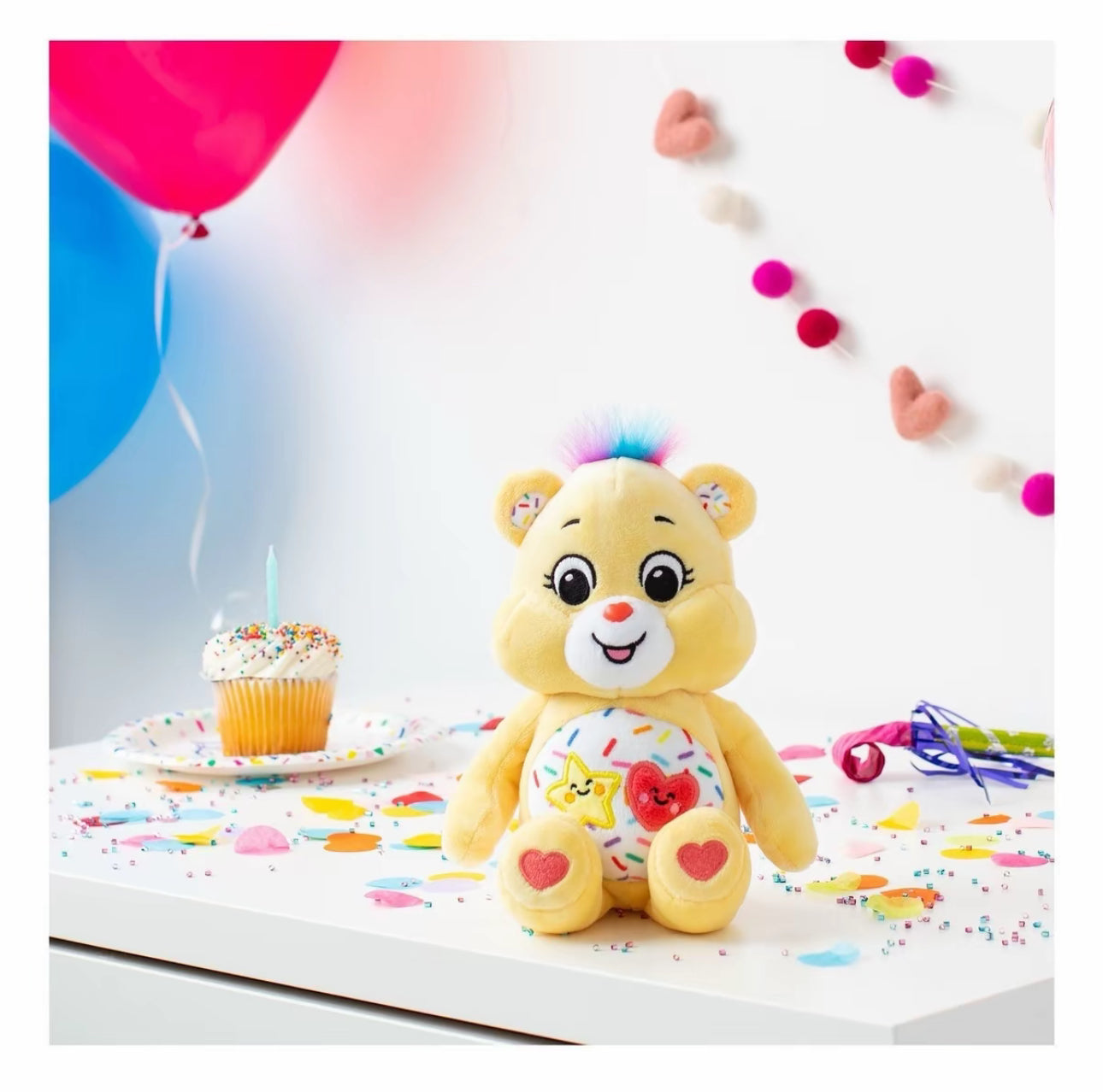 22cm Sweet Celebration Care Bear Bean Plush