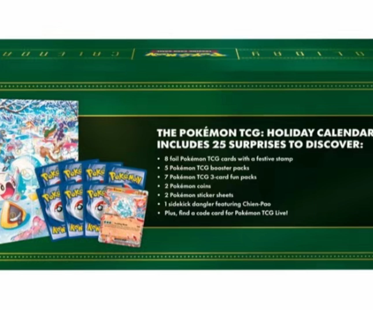 Pokémon TCG: Holiday Calendar 2024