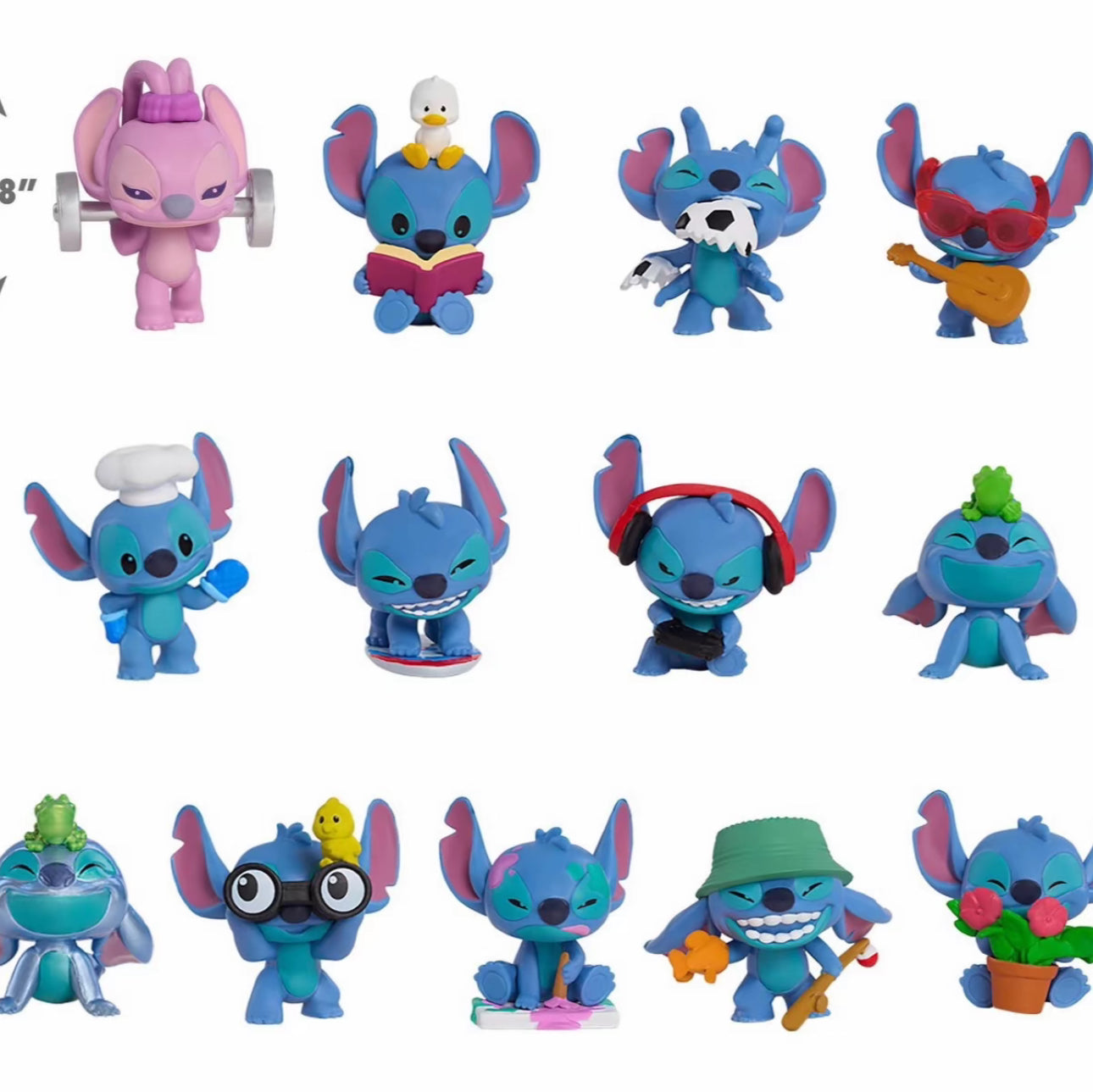 Stitch Collectibles Mini Figures Capsules Series 4