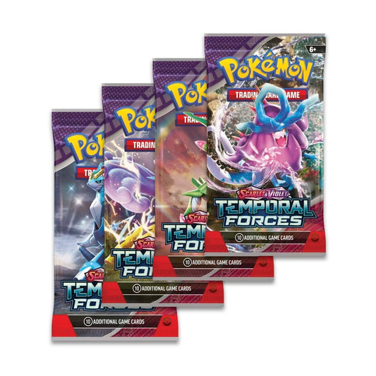 Pokemon Scarlet & Violet Temporal Forces: Single Booster Pack - ENGLISH