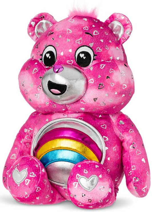 35cm Car Bear Glowing Belly - Cheer Bear