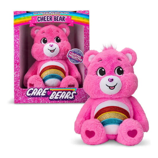 Limited Edition Glitter Belly Care Bear - Cheer